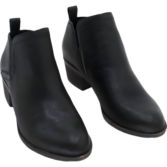 Lucky Brand Bollo Bootie Ankle Boot Black Women's US 6